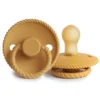 Frigg Honey Gold Rope Natural Pacifier