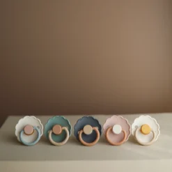 Frigg Desert Color Block Daisy Natural Pacifier