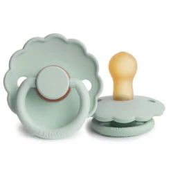 Frigg Seafoam Daisy Natural Pacifier Pacifier Goods