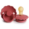 Frigg Scarlet Daisy Natural Pacifier