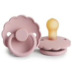 Frigg Baby Pink Daisy Natural Pacifier Pacifier Goods