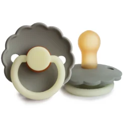 Frigg Pacifier Goods Portobello Night Daisy Natural Pacifier
