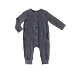 Pehr Fountain Blue Essentials Romper Overalls + Rompers