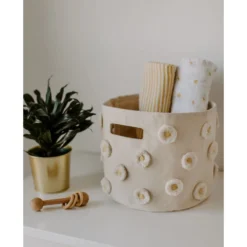 Pehr Decor Daisy Pint Basket