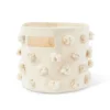 Pehr Decor Natural Pom Pom Pint Basket