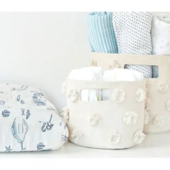 Pehr Natural Pom Pom Mini Basket