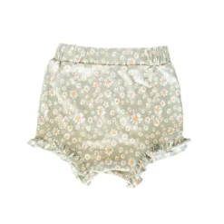 Bailey's Blossoms Green Floral High Waist Bloomers