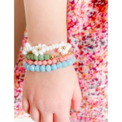 Little Lunds Co Jewelry Green Bubble Bracelet