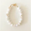 Little Lunds Co White Bubble Stone Bracelet