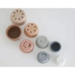 The Saturday Baby Neutral Stacking Cups Toys