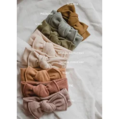 Mae + Skye Headwear Sequoia Ribbed Knit Headwrap