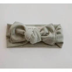 Mae + Skye Soft Sage French Terry Headwrap Headwear