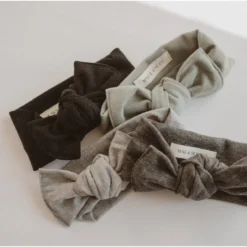 Mae + Skye Soft Sage French Terry Headwrap Headwear