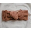 Mae + Skye Fig Waffle Knit Headwrap Headwear