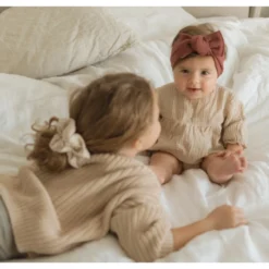 Mae + Skye Headwear Brick Ribbed Knit Headwrap