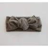 Mae + Skye Headwear Charcoal Ribbed Knit Headwrap 1 Mae + Skye Headwear Charcoal Ribbed Knit Headwrap