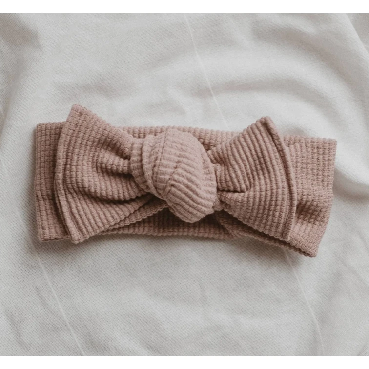 Mae + Skye Petal Waffle Knit Headwrap Headwear 3 Mae + Skye Petal Waffle Knit Headwrap Headwear