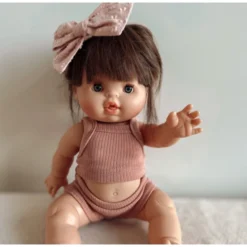 Pale Pink Tank + Bloomer Minikane Set