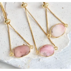 Mesa Blue Pink Opal Adjustable Bracelet Bracelets