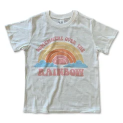 Rivet Apparel Over The Rainbow Pastel Vintage Tee