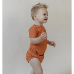 Joss + J Phoenix Ribbed Bamboo Short Sleeve Pocket Tee Tops