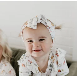 Joss + J Whimsical Dancing Blooms Bamboo Headband