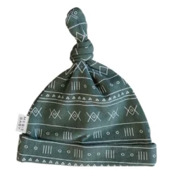 Mebie Baby Preemie + Newborn Alpine Knotted Organic Cotton Beanie