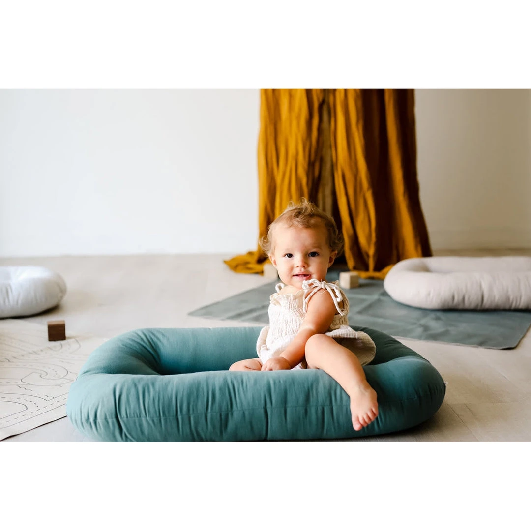 Moss Snuggle Me Organic Infant Lounger Bedding 3 Moss Snuggle Me Organic Infant Lounger Bedding