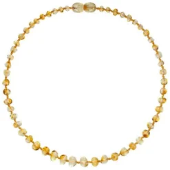 Powell's Owl Jewelry Amber Baroque Honey Necklace