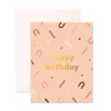Fox + Fallow Birthday Frappe Greeting Card