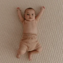 Kute Cuddles Taupe Knit Tie Bloomers