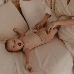 Kute Cuddles Taupe Knit Tie Bloomers