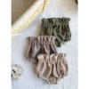 Evelina Apparel Dark Beige Waffle Bloomers