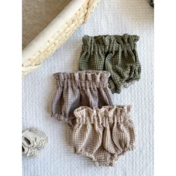 Evelina Apparel Dark Beige Waffle Bloomers