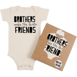 Morado Design Brothers Make The Best Friends Onesie Bodysuits