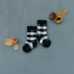 Olivia J Footwear Buffalo Check Socks