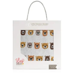 Lucy Darling Swaddles + Blankets Little Camper Blanket