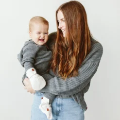 Goumi Kids Cascades Organic Cotton Stay On Mittens