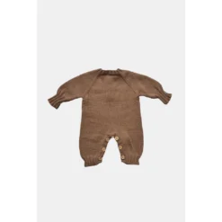 Eli + Nev Chocolate Knit Romper Knits