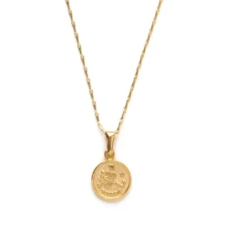 Amano Studio Tiny Zodiac Scorpio Gold Necklace Necklaces