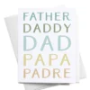 Onderkast Party Time Father Daddy Dad Papa Padre Greeting Card
