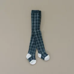 Olivia J Dark Grey Gridline Tights