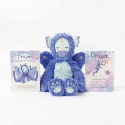 Slumberkins Dragon Celestial Blue Kin - Creativity Collection