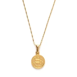 Amano Studio Tiny Zodiac Pisces Gold Necklace Necklaces