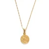 Amano Studio Necklaces Tiny Zodiac Aries Gold Necklace