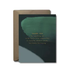 Black Lab Studio Financially Responsible Father's Day Greeting Card