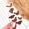 Elyse Breanne Designs Clear Flying Butterflies Sticker Paper Goods 2 Elyse Breanne Designs Clear Flying Butterflies Sticker Paper Goods