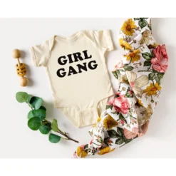 Love You A Latte Shop Bodysuits Girl Gang Natural Onesie