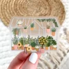 Elyse Breanne Designs Clear Greenhouse Sticker