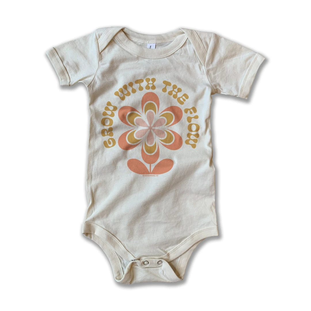 Rivet Apparel Grow With The Flow Onesie 3 Rivet Apparel Grow With The Flow Onesie